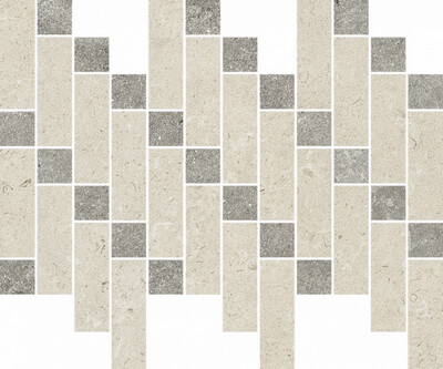 Aura Stone White Mosaico Heritage/Аура Стоун Уайт Мозаика Хэритэйдж 37,9х31,6