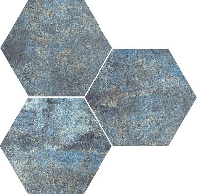 ALCHEMY BLUE NATURAL HEXAGON