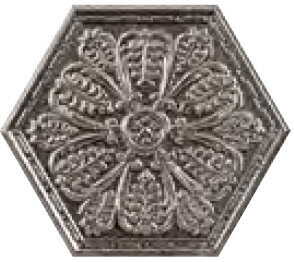 ZINC SILVER SINGLE HEXAGON