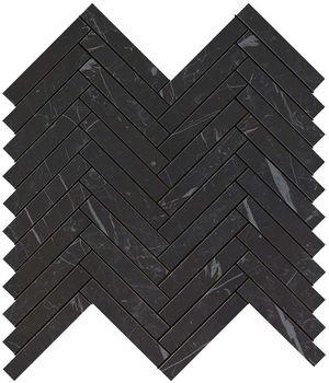 Marvel Nero Marquina  Herringbone Wall
