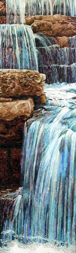 IRIDA панно художественное ВОДОПАД