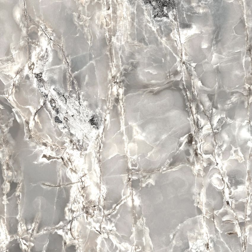 ONYX&MORE SILVER BLEND SATIN.60X60 RET