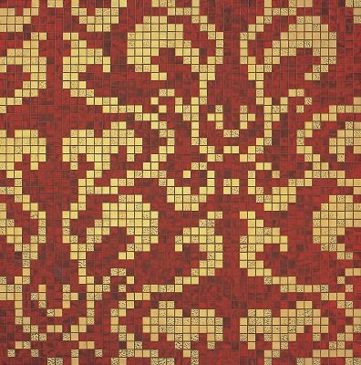 DAMASCO ROSSO ORO